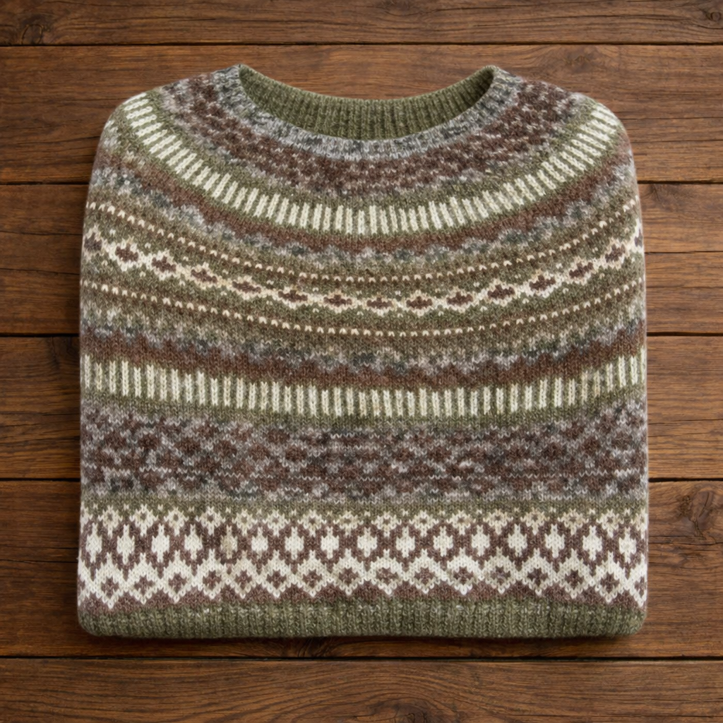 Cotton Sweater - Viking Autumn