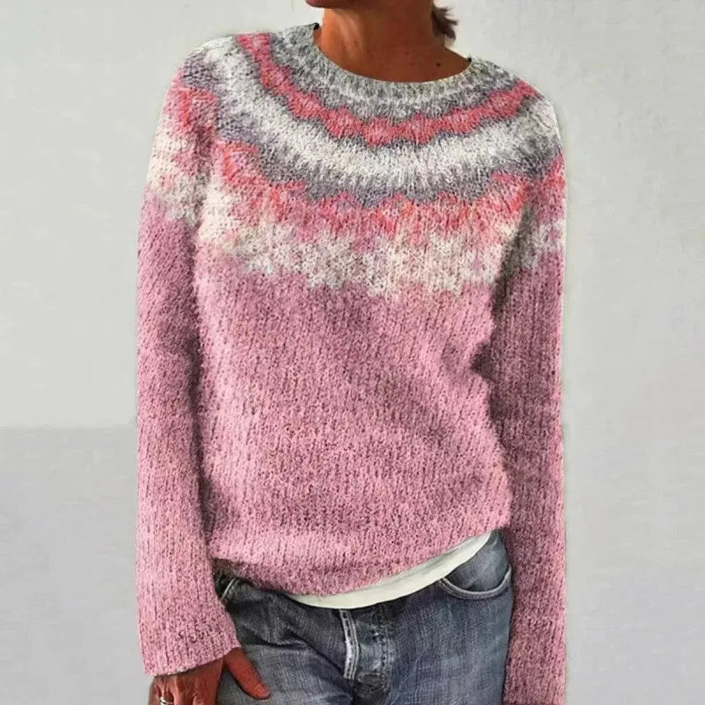 Cotton Sweater - Flamingo Pink